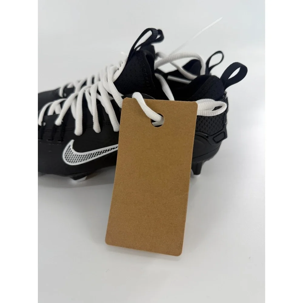 Nike Mens LAX Lacrosse Cleats Huarache 9 Elite Low LAX‎ Black FD0089-002 Size 4
